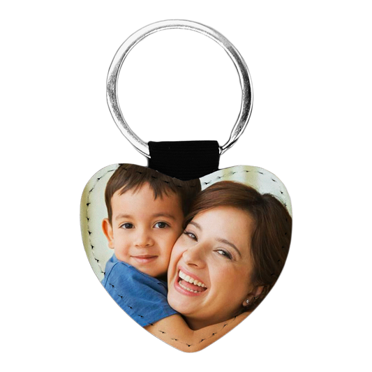 Portachiavi ecopelle cuore