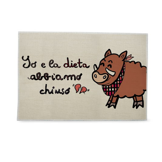 Tovaglietta prima colazione iuta