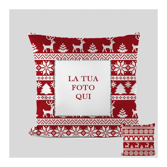 Cuscino mountain christmas